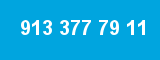 913 377 79 11 913 377 79 11